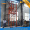 ascenseur hydraulique de cargaison d'entrepôt de guide de 1T 12m d'ascenseurs verticaux approuvé par CE de rail