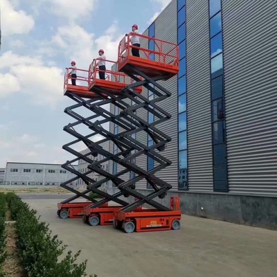 ascenseur aérien électrique des ciseaux 450KG de 8M, OIN autopropulsée de la CE de plate-forme de travail