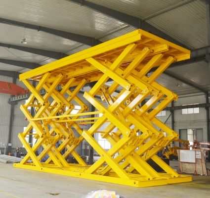 1-200 tonnes élévateur hydraulique à ciseaux entrepôt de chargement plateforme élévatrice à ciseaux