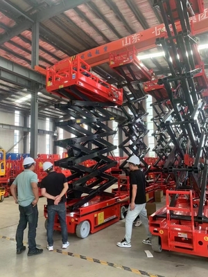 6m 8m 12m 14m Plateformes hydrauliques mobiles à propulsion autonome pour le travail aérien