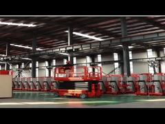 6m 8m 10m 12m 14m Plateforme de travail aérienne hydraulique autonome élévateurs électriques à ciseaux